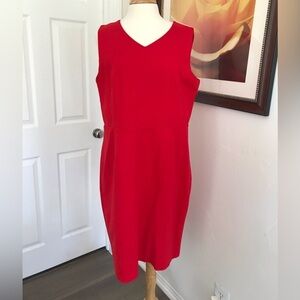 Talbots Red Dress